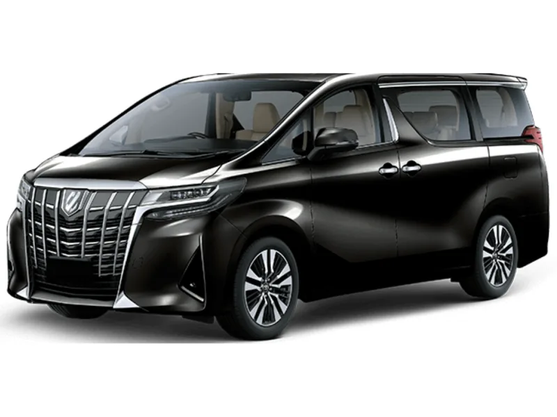 Toyota Alphard with private driver in Thailand