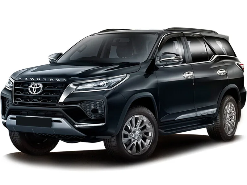 Toyota Fortuner with private driver in Thailand