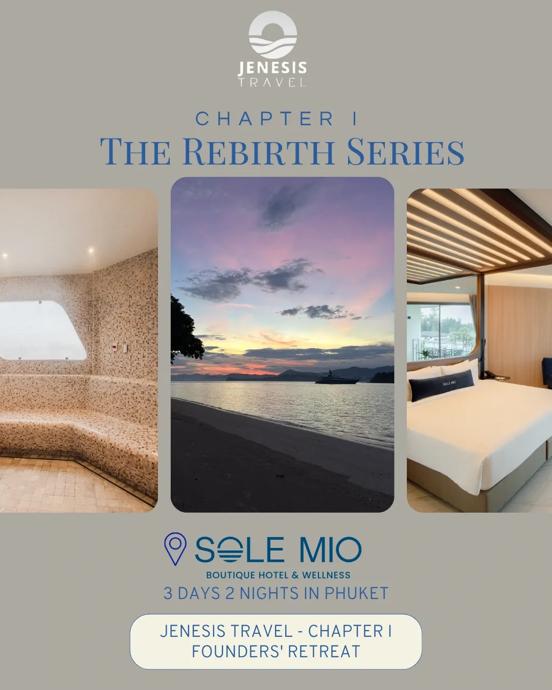 Serene wellness retreat setting in Thailand