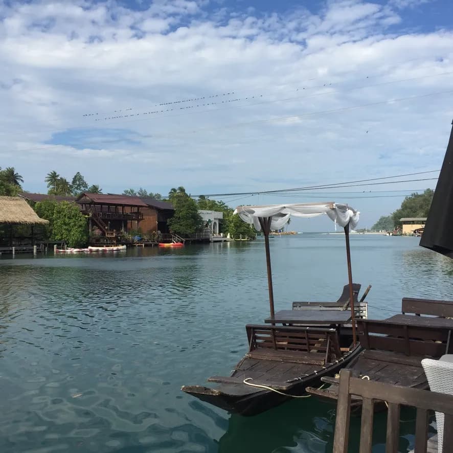 Luxury riverside villa in Thailand