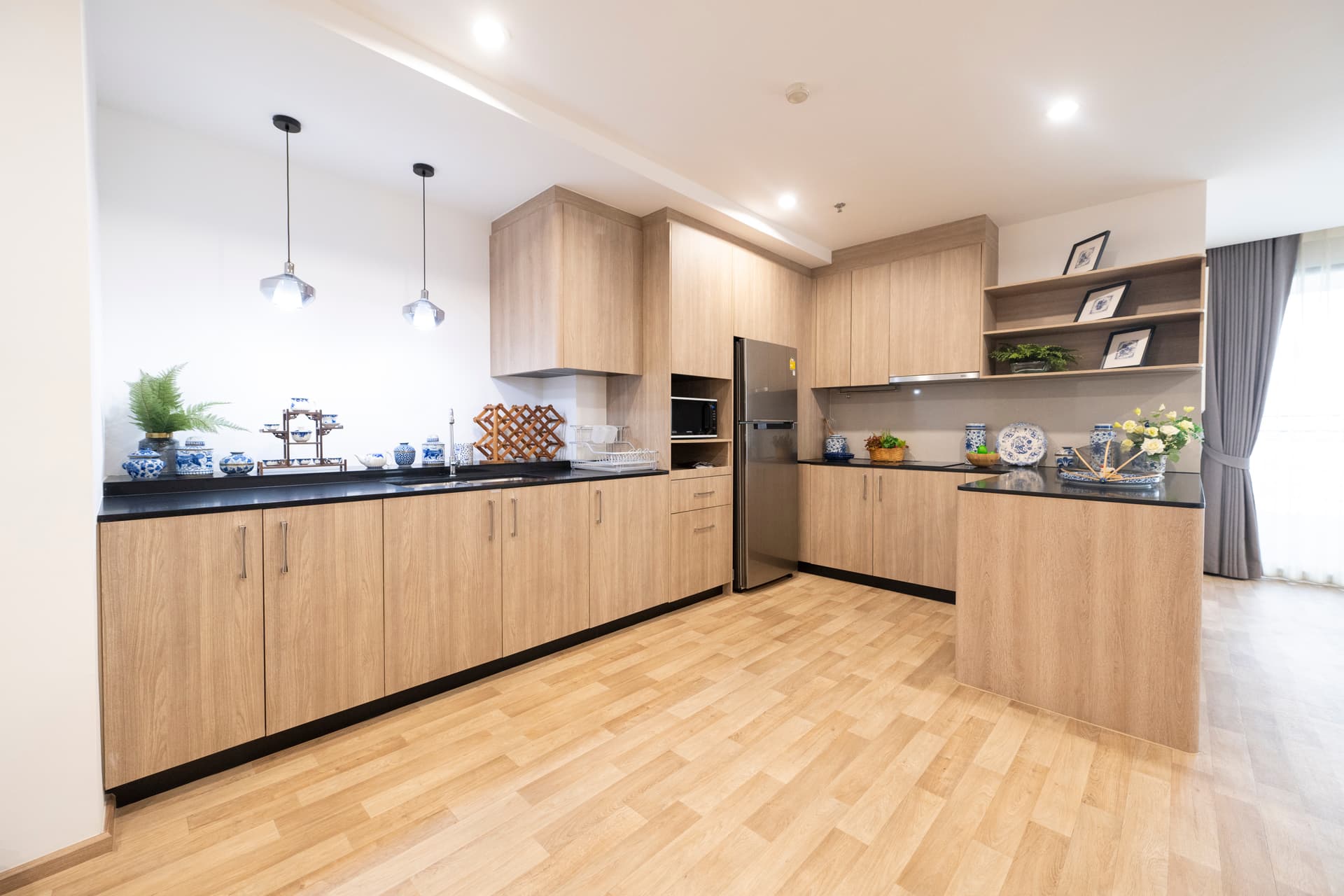 Full kitchen in Bangkok premium residence